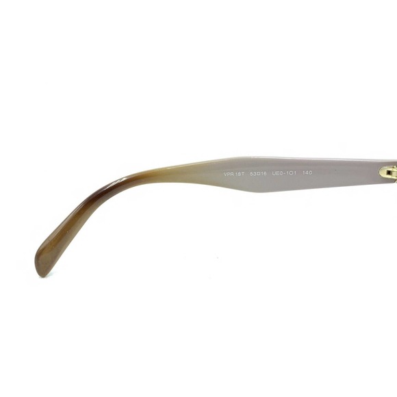 Prada VPR 18T UE0-1O1 Tortoise Brown Eyeglasses Frames 53-16 140 Italy Designer - Picture 10 of 12